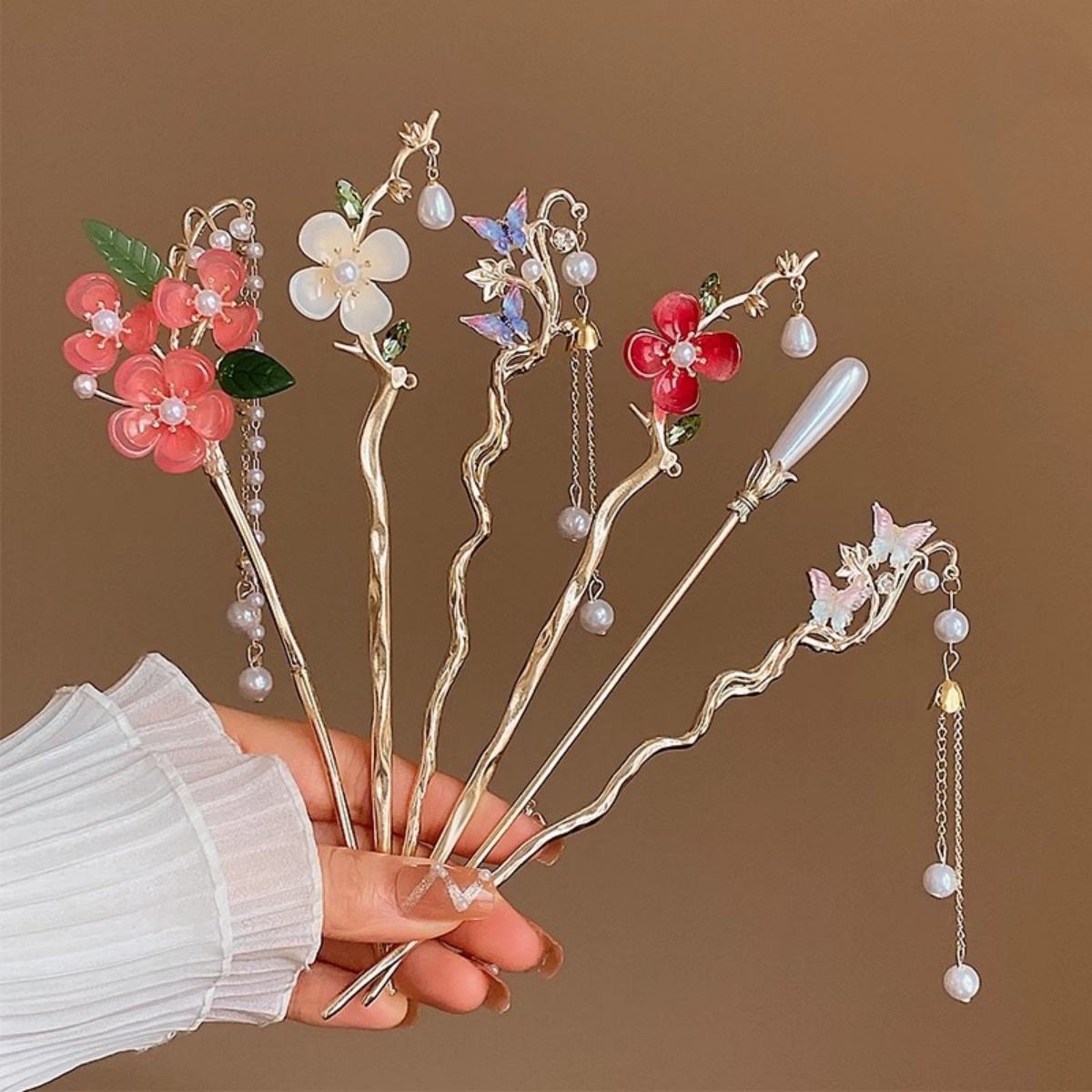 Supply Florist - 2025 جديد زهرة دبوس الشعر للنساء