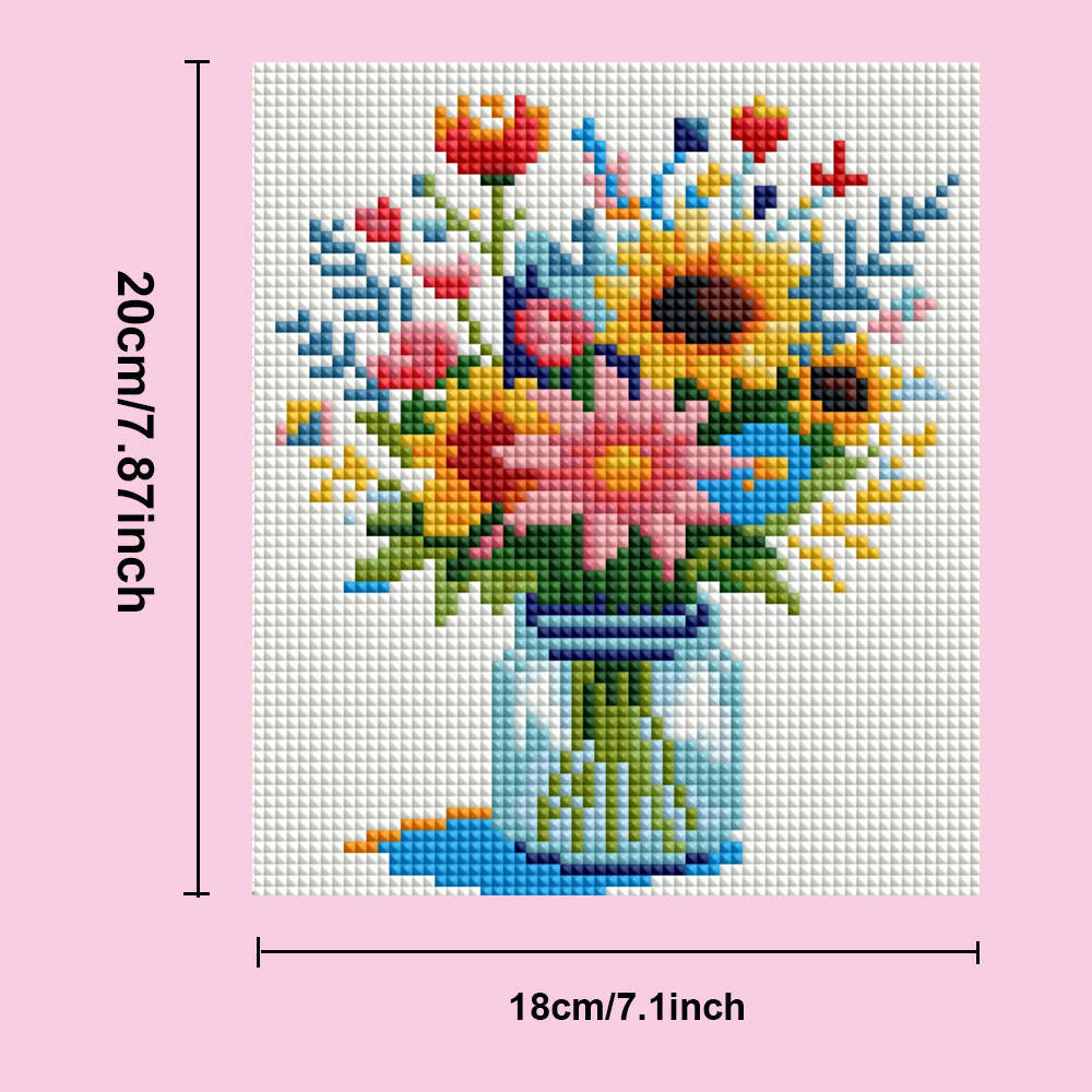EverShine 5D الماس اللوحة الكل - مراجعة Florist Supply Vases وسعره