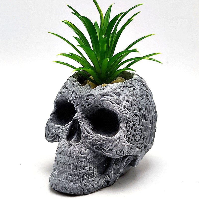 قالب سيليكون لمزهرية جمجمة رائ - مراجعة Florist Supply Vases وسعره