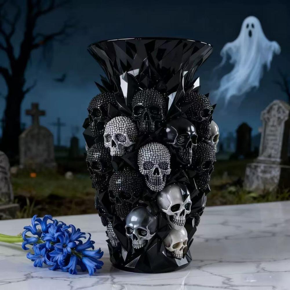 مزهرية راتنجية على شكل جمجمة ق - مراجعة Florist Supply Vases وسعره